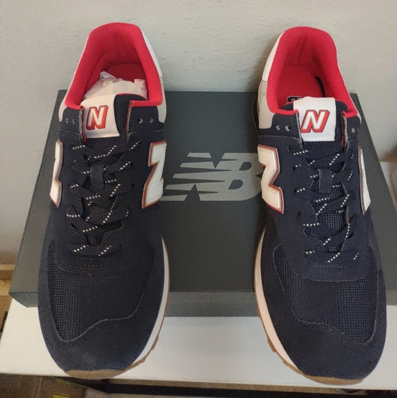 Shoes | New Balance 574 Navy Energy 